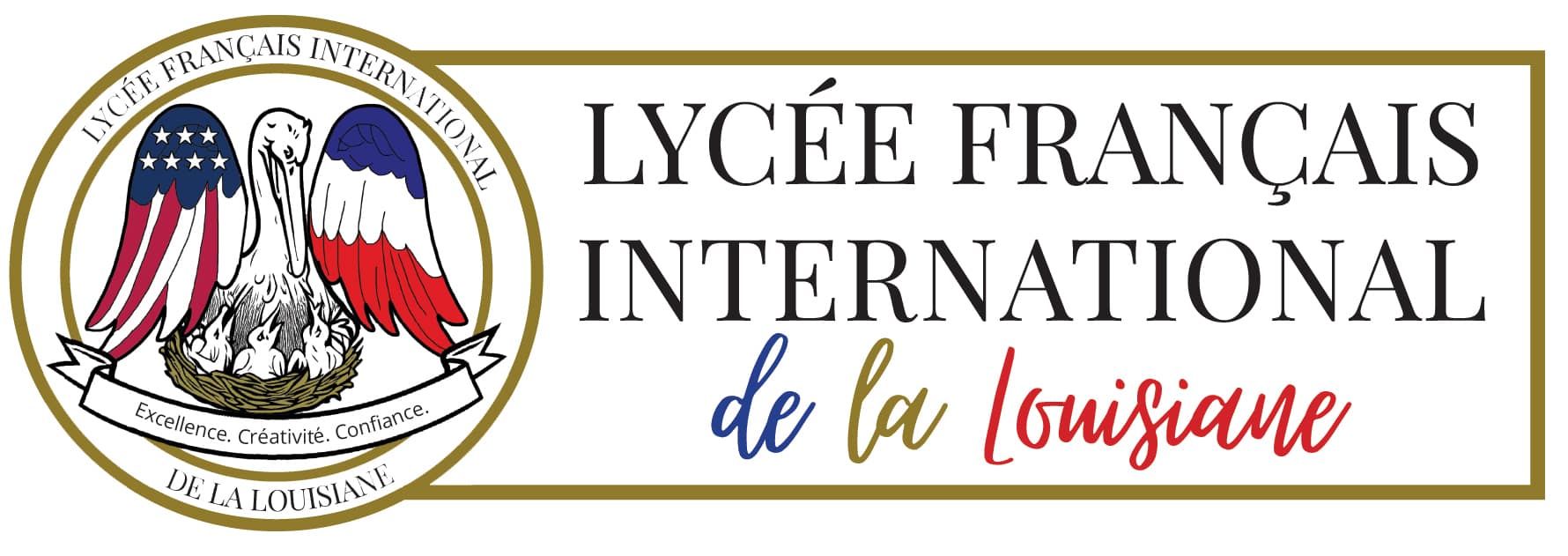 Lycee Francais International de la Louisiane logo